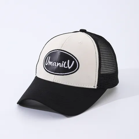 Unisex Καπέλο Trucker με Πλέγμα Εκτύπωση Γραμμάτων Αναπνεύσιμο Ρυθμιζόμενο Καπέλο Μπέιζμπολ Σκίαστρο Για Υπαίθρια Σπορ Καλοκαίρι