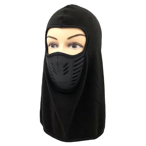 Χειμερινή Full Face Μάσκα Από Πολικό Fleece Αντιανεμική Ζεστή Ποδηλατική Μάσκα Σκι Υπαίθρια Αθλήματα Αναπνεύσιμη Unisex