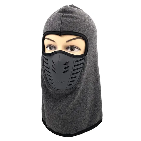 Balaclava Winter Gesichtsmaske Für Damen Herren Winddicht Warm Radfahren Skimaske Mit Air Flow Atmungspanel Fleece Gefüttert