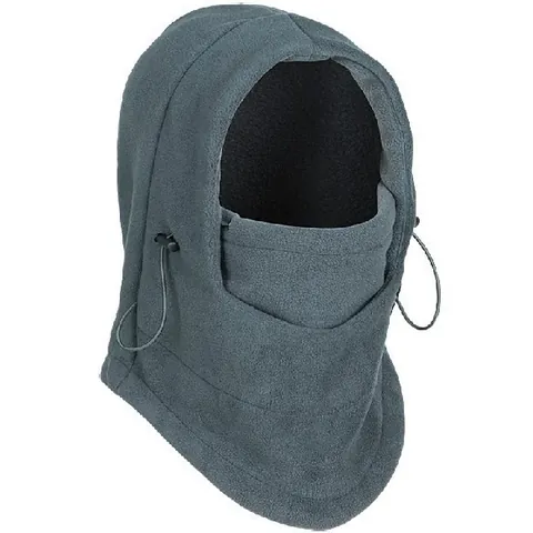 Pasamontañas de Invierno Máscara Facial Bufanda con Capucha de Forro Polar Para Hombres Mujeres Ciclismo Al Aire Libre Esquí A Prueba de Viento Gorro Térmico Ajustable