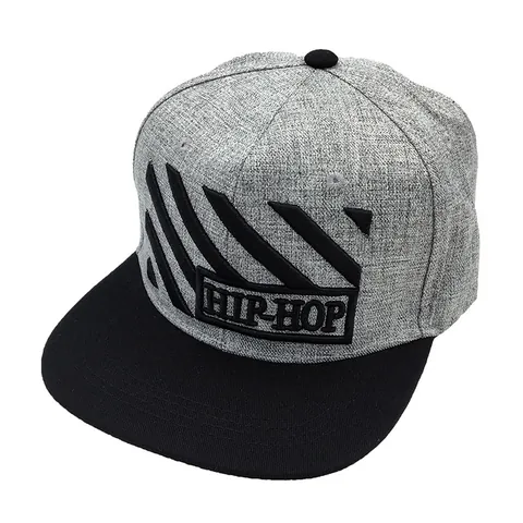 Hip Hop Flat Brim Baseball Cap Baumwolle Bestickte Buchstaben Snapback Hut Outdoor Sonnenschutz Unisex Streetwear Mode