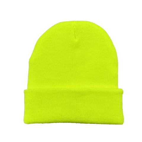 Unisex Knitted Cuffed Beanie Solid Color Acrylic Winter Warm Hat For Men Women Outdoor Ribbed Beanie Minimalist Skull Cap