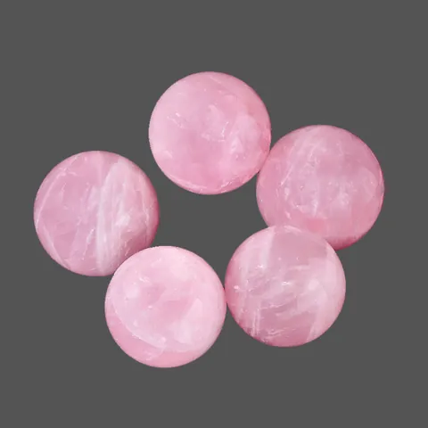 Sfera di Quarzo Rosa Naturale Sfera di Cristallo Rosa Lucidata Pietra Curativa Ornamento da Scrivania per Decorazione Casa Regalo