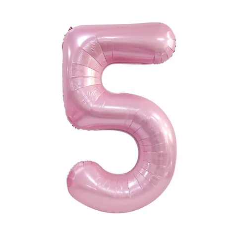 Giant Number Foil Balloon Mylar Helium Balloons For Birthday Party Anniversary Metallic Pink Blue Decorations Celebration