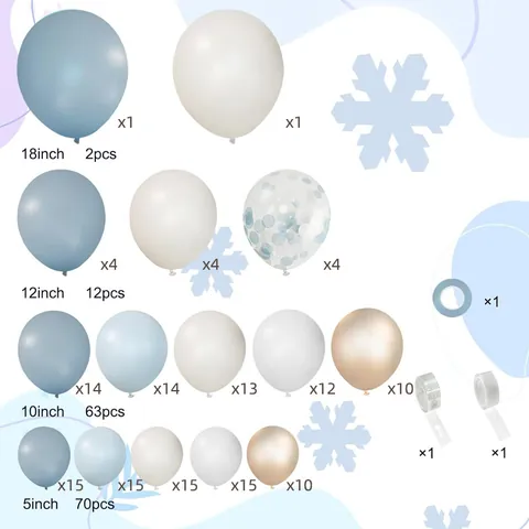Vintage Blau Ballongirlanden Set Latex Bogen Dekorationen Für Geburtstag Party Babyparty Hochzeit Feier Event Hintergrund Deko