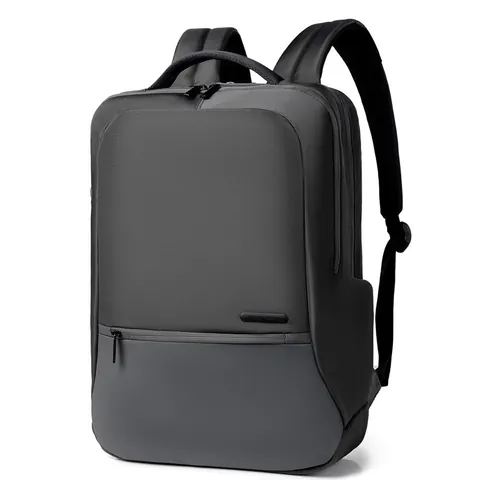 Sac à Dos Affaires Homme Imperméable Sac Ordinateur Mode Grande Capacité Sac Voyage Pour Bureau Trajet Gris Noir Bleu