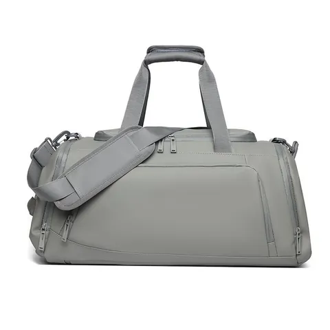 Large Capacity Sports Duffle Bag Waterproof Nylon Travel Bag With Independent Shoe Compartment Dry Wet Separation For Men Women Weekend Gym Fitness Bag