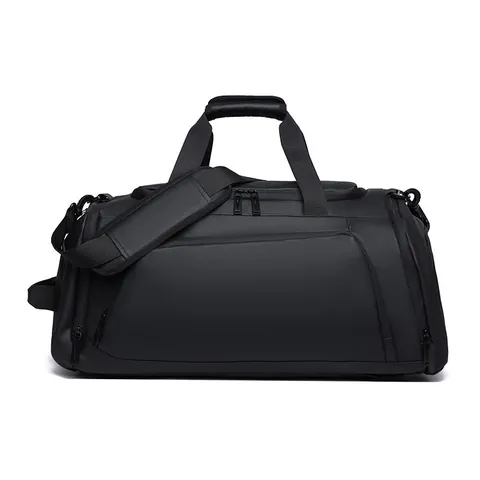 Large Capacity Sports Duffle Bag Waterproof Nylon Travel Bag With Independent Shoe Compartment Dry Wet Separation For Men Women Weekend Gym Fitness Bag