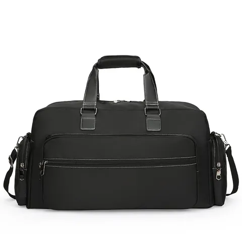 Large Capacity Oxford Cloth Travel Duffle Bag For Women Men Waterproof Fitness Gym Weekender Bag With Luggage Strap
