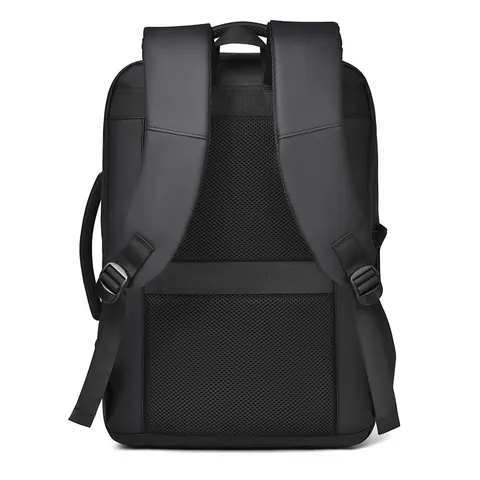 Zaino Porta PC Business Impermeabile Borsa da Viaggio Grande Capacità Borsa da Lavoro Con Porta USB Scomparti Neri
