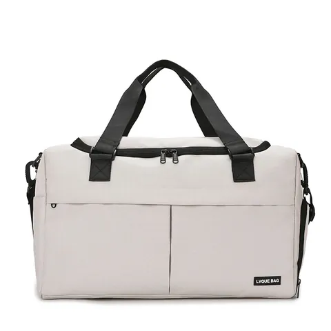 Borsa da Viaggio a Grande Capacità per Uomo e Donna in Tessuto Oxford Impermeabile Con Separazione Secco-Umido e Scomparto Scarpe Indipendente per Palestra Viaggi