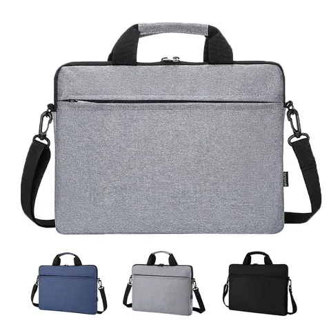 Ultradünne Laptoptasche Wasserdichtes Oxford Gewebe Handtasche Für 14 15.6 Zoll Business Messenger Schulter Aktentasche Mit Plüschfutter