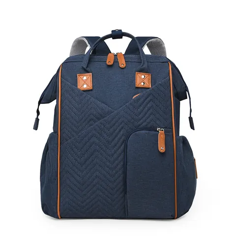 Zaino Fasciatoio Grande Capacità Multifunzionale Mommy Bag Impermeabile Trapuntata Borsa da Viaggio per Bambini Donna Zaino Moda