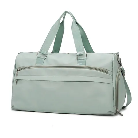 Borsa da Viaggio Impermeabile di Grande Capacità Borsa da Fitness Con Scomparto Scarpe Indipendente Separazione Secco-Umido