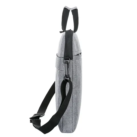 Bolsa para Portátil Minimalista de Tela Oxford Impermeable Maletín Delgado Bolso de Hombro Para Notebook 13 14 15.6 Pulgadas Unisex