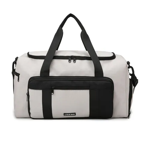 Large Capacity Oxford Cloth Travel Bag With Independent Shoe Compartment Waterproof Gym Bag For Men Women Fitness Yoga Duffle Bag