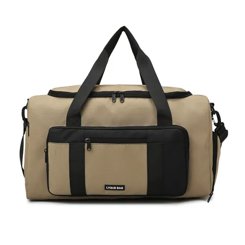 Large Capacity Oxford Cloth Travel Bag With Independent Shoe Compartment Waterproof Gym Bag For Men Women Fitness Yoga Duffle Bag