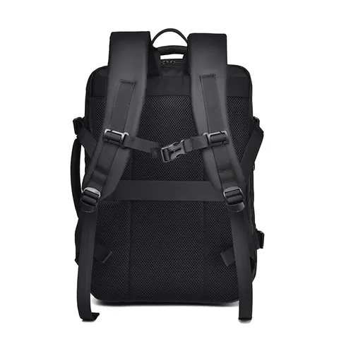 Mochila de Viaje de Negocios para Hombre Expansible Impermeable Bolsa de Laptop 16 Pulgadas Gran Capacidad Puerto USB Oficina Commuter