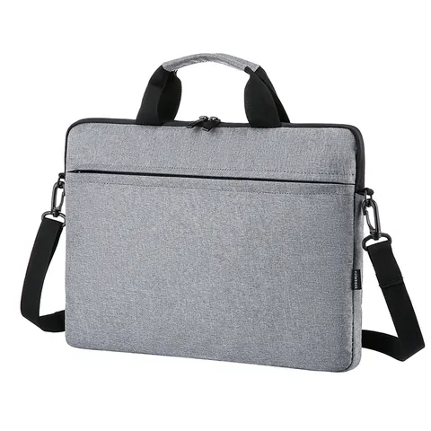 Bolsa para Portátil Casual de Tela Oxford Para Mujeres Hombres Repelente al Agua Maletín para Ordenador Notebook Bolsa de Hombro Oficina Viaje