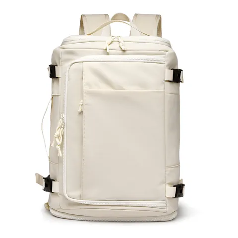 Große Kapazität Reise Rucksack Für Herren Damen Wasserdicht Nylon Laptop Tasche Mit Schuhfach Erweiterbar Minimalistisches Design