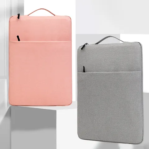 Bolsa para Portátil de Tela Oxford Impermeable Funda Antigolpes Maletín Para MacBook iPad 11-16 Pulgadas Viaje Negocios Mujer Hombre