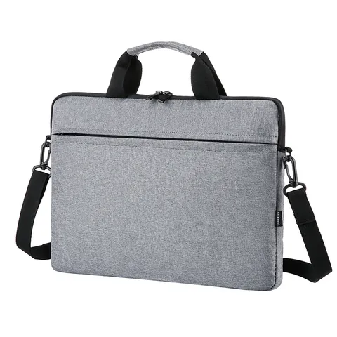 Minimalistische Wasserdichte Laptoptasche Oxford Stoff Schultertasche Aktentasche Mit Verstellbarem Riemen Für Notebook Büro Business Unisex