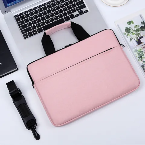 Sacoche Ordinateur Imperméable en Tissu Oxford Business Mallette pour Notebooks Compartiments Multiples Bandoulière