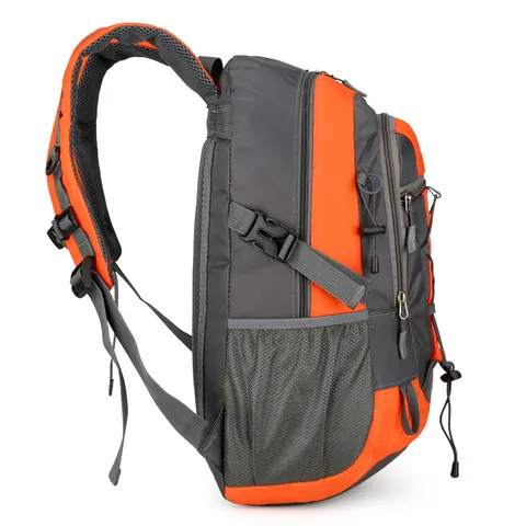 Mochila de Senderismo de Gran Capacidad al Aire Libre Ligera Impermeable Tela Oxford Bolsa de Viaje para Hombres Mujeres Camping Mochila