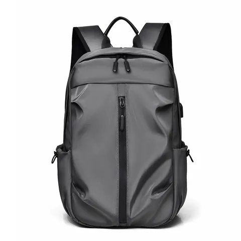 Herren Casual Rucksack Große Kapazität Wasserdicht Oxford Reisetasche Mit USB Ladeanschluss Business Laptop Schultasche Für Pendeln