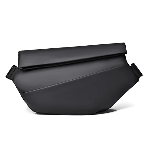 Trendy Men Urban Functional Chest Bag Waterproof Tablet Crossbody Bag Minimalist Tactical Shoulder Bag Travel Casual Daily Outdoor Bag