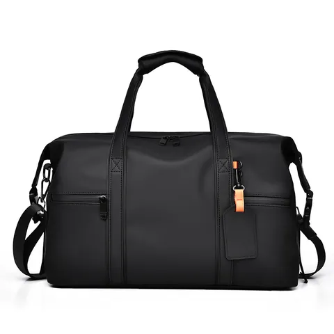 Large Capacity Men's Travel Duffel Bag Waterproof Oxford Cloth Business Weekender Bag With Dry Wet Separation For Sports Gym