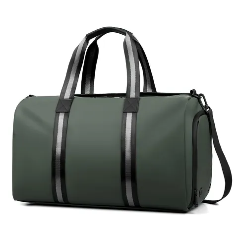 Large Capacity Oxford Cloth Duffel Bag With Independent Shoe Compartment Waterproof Travel Handbag Gym Fitness Shoulder Bag For Men Women