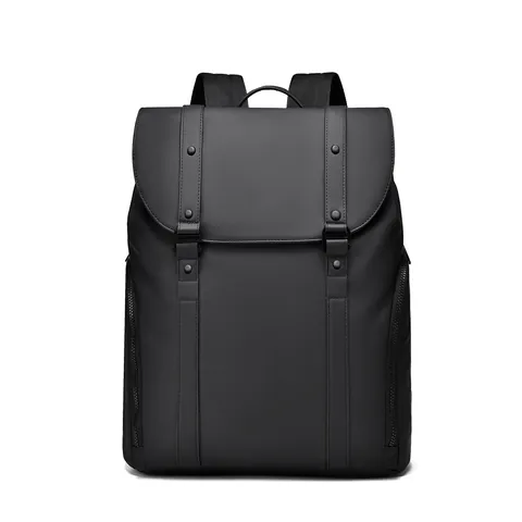 Sac à Dos Homme Minimaliste en Tissu Oxford Imperméable Grande Capacité Sac Ordinateur 15.6 Pouces Loisirs Urbains Voyage Travail Business Daypack