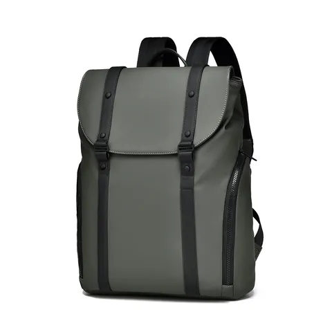 Sac à Dos Homme Minimaliste en Tissu Oxford Imperméable Grande Capacité Sac Ordinateur 15.6 Pouces Loisirs Urbains Voyage Travail Business Daypack