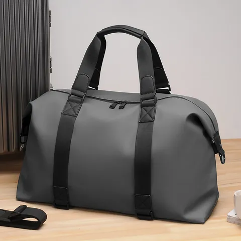 Borsa da Viaggio di Grande Capacità per Uomo Donna Borsa da Palestra in Nylon Impermeabile Con Separazione Secco-Umido Fascia per Trolley Tracolla Rimovibile Borsa per Weekend Casual
