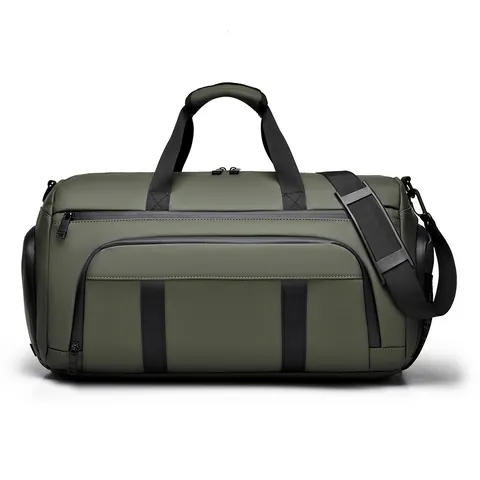 Borsa da Viaggio in Oxford Impermeabile Con Scomparto Scarpe Indipendente Separazione Secco-Umido Grande Capacità Sport