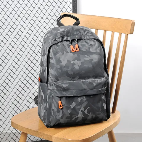 Camouflage Backpack Oxford Cloth Waterproof USB Charging Port Casual School Travel Laptop Bag For Men Women Fashion