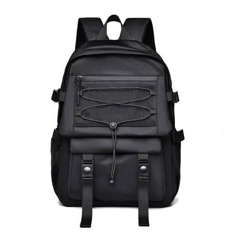 Functional Large Capacity Computer Backpack Waterproof Nylon Functional Schoolbag For Travel Student Men Women Trendy Daypack