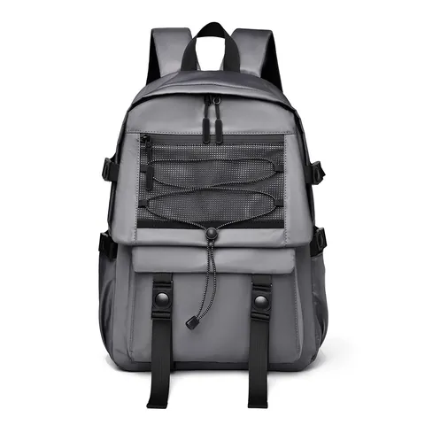 Functional Large Capacity Computer Backpack Waterproof Nylon Functional Schoolbag For Travel Student Men Women Trendy Daypack