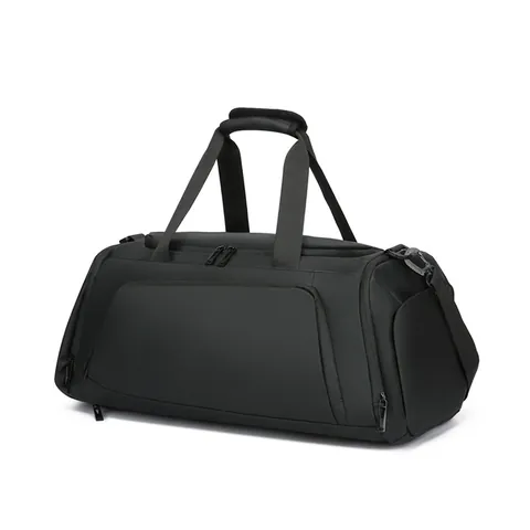 Multi Functional Travel Bag Large Capacity Gym Bag With Dry Wet Separation Shoe Compartment Waterproof Oxford Duffel Bag For Men Women Sports Weekend Bag