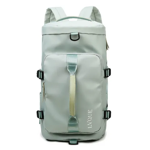 Große Kapazität Reisetasche Wasserdicht Oxford Sportrucksack Mit Separatem Schuhfach Trocken Nass Trennung Für Damen Herren