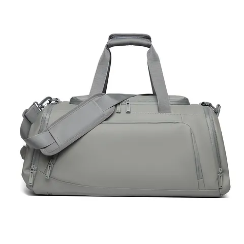 Borsa Sportiva da Viaggio ad Alta Capacità in Nylon Impermeabile Con Scomparto Scarpe Indipendente Separazione Secco Umido per Uomo Donna Palestra