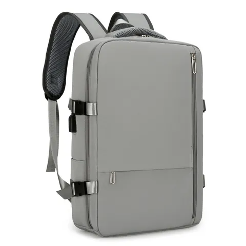 Large Capacity Travel Backpack For Women Waterproof Oxford Cloth Laptop Bag With USB Charging Port Business Casual Rucksack