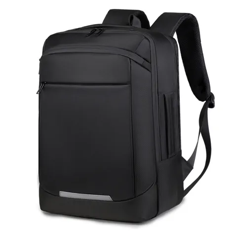 Large Capacity Business Laptop Backpack For Men Women Waterproof Oxford Cloth Travel Bag With USB Charging Port Reflective Strip Fits 16 Inch Computer