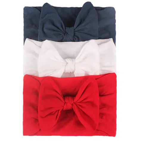 Diademas con Lazo para Bebé de Nailon Elástico Suave Cintas para el Pelo para Niños Pequeños Recién Nacidos Accesorios para el Cabello Utilería de Fotografía Regalo