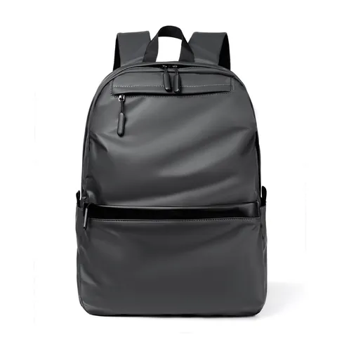 Minimalist Business Waterproof Laptop Backpack Large Capacity Functional Travel School Daypack For Men Women Solid Color