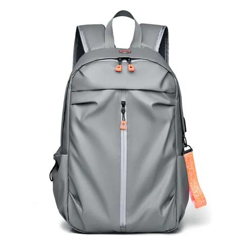 Zaino per Laptop di Grande Capacità Impermeabile in Tessuto Oxford Borsa da Viaggio con Porta USB per Uomo Donna Studenti
