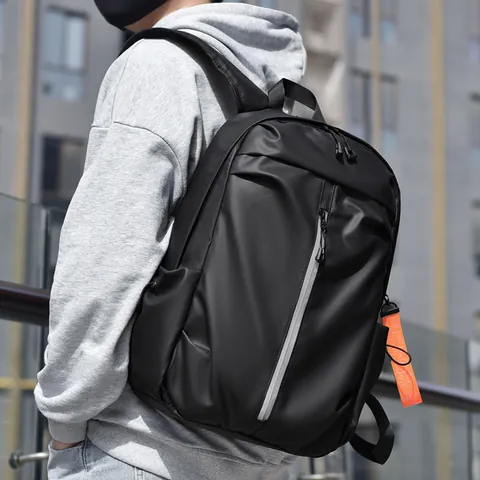 Zaino per Laptop di Grande Capacità Impermeabile in Tessuto Oxford Borsa da Viaggio con Porta USB per Uomo Donna Studenti