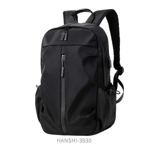 Zaino in Tessuto Oxford Impermeabile per Uomo Zaino da Viaggio Casual Business Con Porta di Ricarica USB Zaino per Laptop Borsa da Scuola