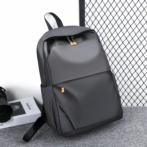 Zaino Porta PC da Uomo Grande Capacità in Tessuto Oxford per Business Viaggi Scuola Impermeabile Minimalista Urbano per Pendolari